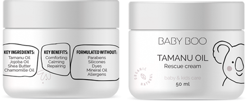 Rescue Cream With Tamanu Oil | Organic Care For Skin Problems online prodaja
